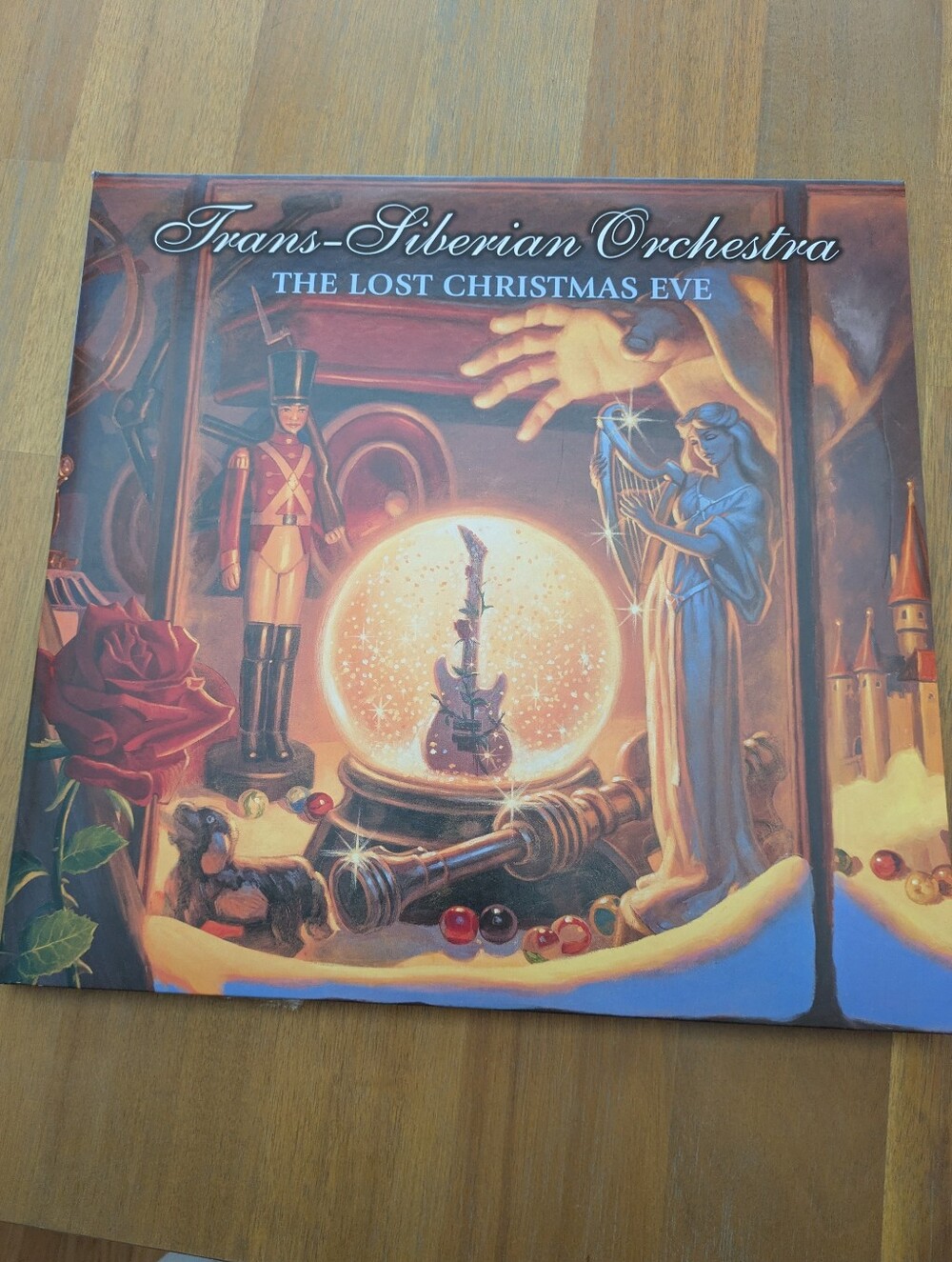 Trans Siberian Orchestra The Lost Christmas Eve 2 LP Record On Cobalt Blue Vinyl